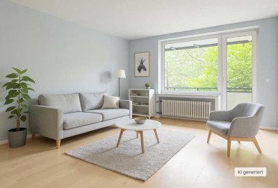 Möbliertes Dachgeschoss-Apartment in Düsseldorf-Grafenberg