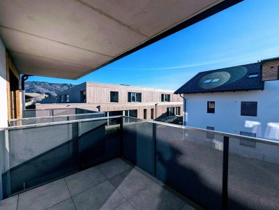 Ortszentrum Hallwang - kompakte 2 Zimmer Erstbezugs-Wohnung mit Balkon in absoluter Ruhelage!