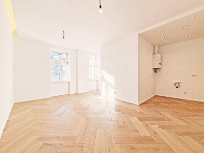 ++NEU++ Exklusive 3-Zimmer Altbauwohnung mit genehmigtem Balkon und High-End Ausstattung in TOP-Location!