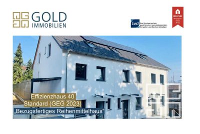 GOLD IMMOBILIEN: Bezugsfertiges Reihenmittelhaus in familienfreundlicher Lage