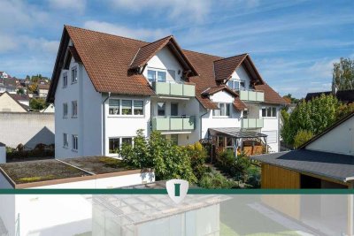 Bezugsfreie 3-Zimmer-Wohnung mit attraktivem Grundriss, Süd-West-Balkon und Garage in Markdorf