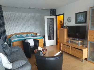 Gepflegte Eigentumswohnung im Ferienpark Altenau, 45m² mit Balkon und Brockenblick