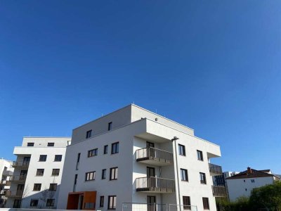 Neubau 2 Zimmer Penthouse Wohnung mit EBK und großer Sonnenterrasse