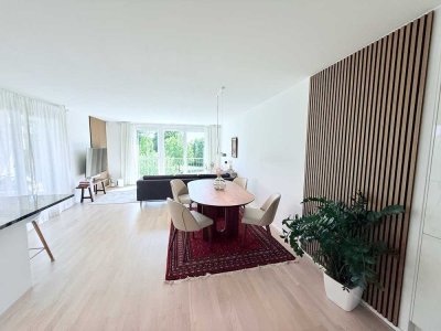 Moderne Neubau 3-Zi-Whg mit Smart Home, TG Wallbox & traumhaftem Prinzenpark-Blick