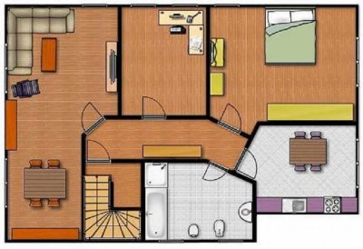 Gepflegte, helle 3-Zimmer-Wohnung in ruhiger Lage für Singles oder Paare