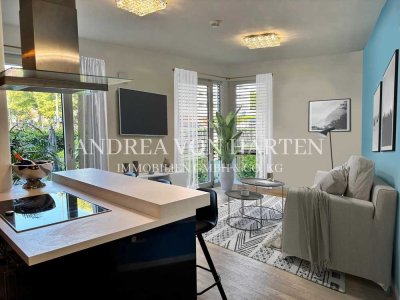Ein Zuhause, das begeistert - Attraktive 2 Zimmer Wohnung mit hochwertiger Ausstattung und Garten in