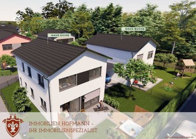 Haus "Eiche"- Design trifft Nachhaltigkeit auf höchstem Niveau. ZINSVERBILLIGT ins Eigenheim !!