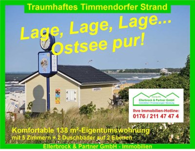 Neuwertige 5-Zi.-Eigentumswohnung (300 m zum Strand)
