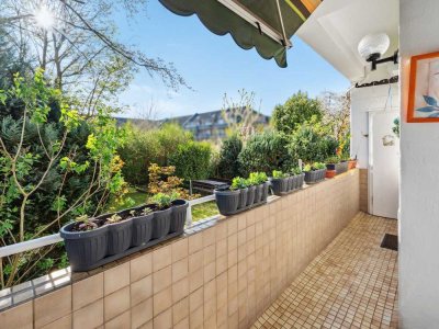 Attraktive 2-Zimmer-Erdgeschosswohnung mit Garten in Düsseldorf