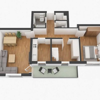 Exklusive Eigentumswohnung mit Panoramablick über Simmern