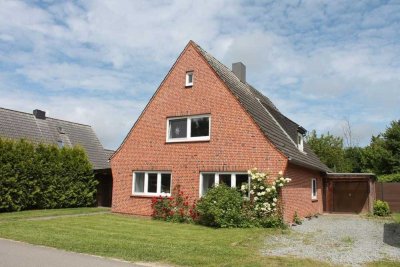 Liebevoll modernisiertes Siedlungshaus in Küstenlage vor Husum
