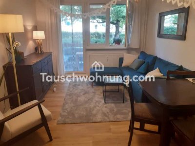 Tauschwohnung: Schöne 3-Zimmer Wohnung mit Balkon und Garten