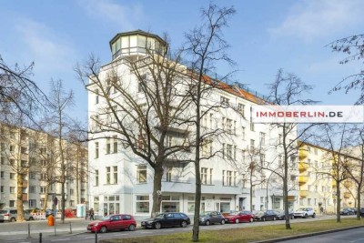 IMMOBERLIN.DE - Überschaubare Großzügigkeit! Altbauwohnung mit Balkon & Lift beim Kurfürstendamm