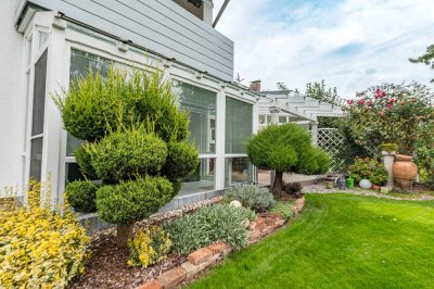 Gepflegte Erdgeschosswohnung mit Gartenanteil.