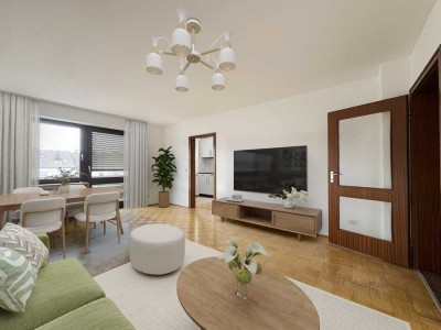 Ruhige 2-Zimmer Wohnung