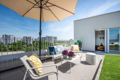 NordGlück - Großzügig wohnen mit Stil 3-Zimmer-Wohnung mit Dachgarten &amp; Top-Aufteilung einziehen, aufatmen, genießen - Top 02-056