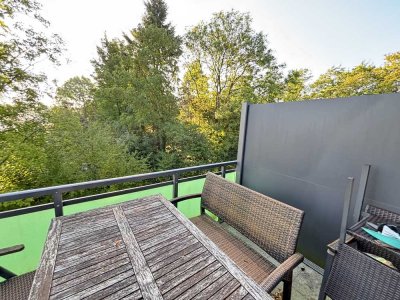 Im Herzen von Reuschenberg-1,5 Zimmer mit großer Grünflache vor der Haustüre