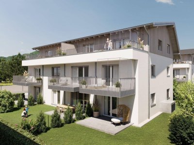 Neue 2-Zimmer Wohnung mit großen Privatgarten in Bergheim!