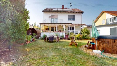 Familienidylle in der Pfalz - Modernisiertes Einfamilienhaus mit großem Garten und Sauna
