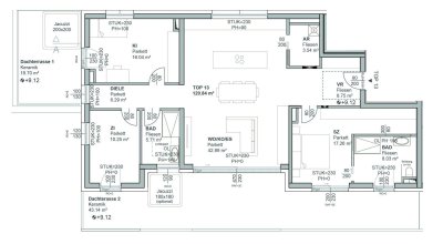 Leonding | Großzügige Dachgeschosswohnung mit Balkon und Dachterrasse - Blick ins Grüne