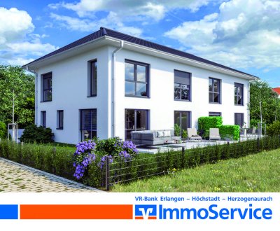 NEUBAU: moderne Doppelhaushälfte - großzügig geschnitten und ruhig gelegen