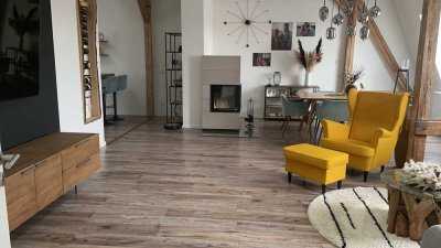 Schöne 3,5-Zimmer-DG-Wohnung mit luxuriöser Innenausstattung in Dessau-Roßlau