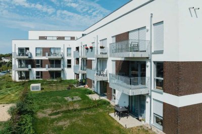 Moderne Neubau-2-Zimmer-Wohnung am Auenpark - jetzt mit "Frei Parken"