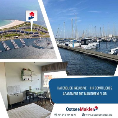 Hafenblick inklusive – Ihr gemütliches Apartment mit maritimem Flair