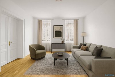 ++NEU++ Altbau-Juwel am Rennweg: Erstbezug - helle 3 Zimmer Wohnung! Top-Anbindung &amp; Infrastruktur