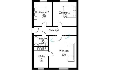 Gut geschnittene 3-Zimmer-Wohnung – provisionsfrei & ohne Kaufnebenkosten