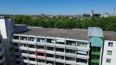 5,7 % Rendite: Zentral gelegenes 1-Zimmer-Apartment - Erbbaurecht bis 2049 ohne Verlängerungsoption