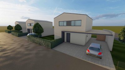 ERSTBEZUG - MIETE! Modernes Einfamilienhaus (110m²) Grünbereich und Carport in Güssing