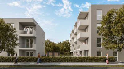 Gut geschnittene 3-Zimmer Wohnung in ruhiger Lage mit Garten
