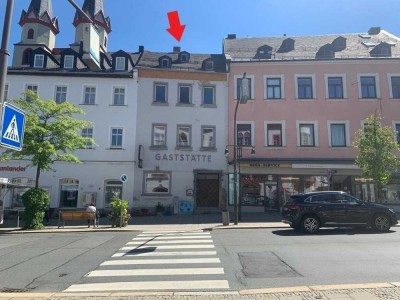 Wohn- und Geschäftshaus im Sanierungsgebiet der Stadt Hof - Innenstadt - Ensembleschutz - Kernsanier