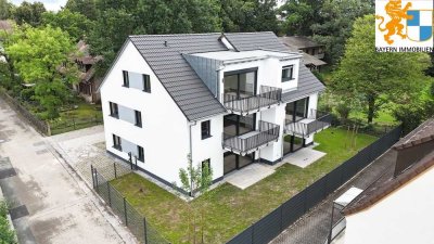 Neubau - KFW 55 - Repräsentative, moderne Gartenwohnung mit Aussenstellplatz  in guter Lage