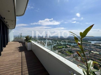 Höchste Dreizimmerwohnung Österreichs mit Rundumblick: DANUBEFLATS (Erstbezug), Annehmlichkeiten