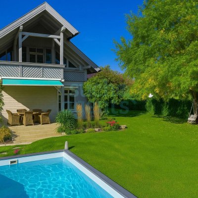 Ein-/Zweifamilienhaus mit Pool, idyllischer Ruhelage und traumhafter Aussicht