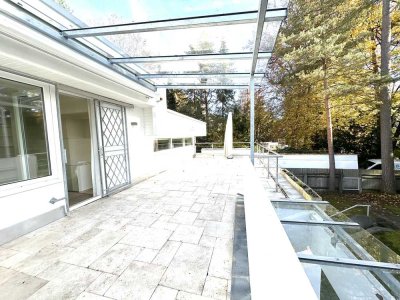 Maisonette-Wohntraum im Bauhausstil mit schönem Garten und zwei Dachterrassen  Grünwald