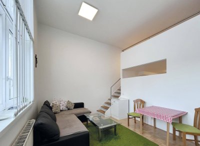 Perfekt auch für Investoren – 2-Zi-Wohnung mit Galerie und guter Rendite in zentraler Lage.