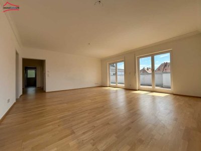 Exklusive Penthouse-Wohnung mit Dachterrassen und Tiefgaragenstellplatz in 91781 Weißenburg