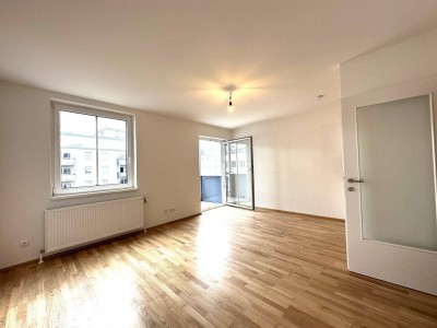 Sanierte Single-Wohnung in Ruhelage mit Loggia, schöne Küche und Abstellraum | Nähe U6