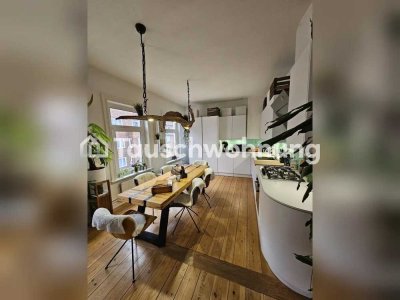 Tauschwohnung: Wunderschöne Altbauwohnung mit Balkon und Garten