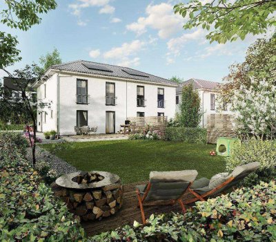 Ihr Town & Country Doppelhaus in Grebenstein kombiniert urbanes Lebensgefühl mit ländlichem Charme.