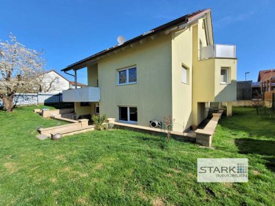 Zukunftssicher und energieefiizient:  Attraktives Wohnhaus mit Garten, ELW und Doppelgarage