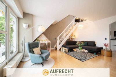 A U F R E C H T °WOHNTRAUM AUF 2 ETAGEN° geräumige 3-Zi.-Galeriewohnung mit sonnigem Balkon - S2
