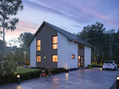 STREIF Haus mit KFW Förderung auf großem Grundstück