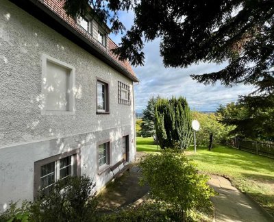 Historisches Einfamilienhaus mit traumhaftem Ausblick  und großem Grundstück