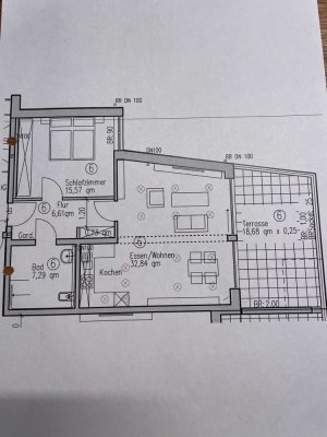 Helle, moderne 2-Zimmer-Neubauwohnung zur Erstvermietung in gepflegter Wohnanlage (Düren)