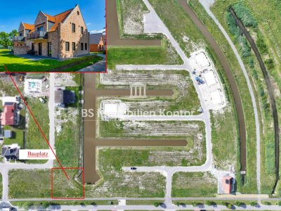 Greetsiel-Grachtenviertel! Neubau einer schlüsselfertigen OG-Wohnung mit Balkon und PKW-Stellplatz!