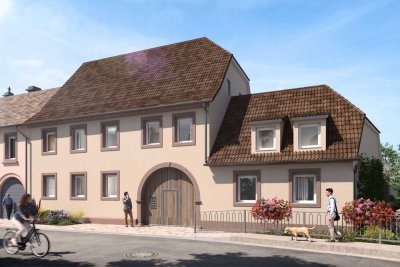 Exklusives Wohnen im Denkmal – Weingut Renner in Edesheim